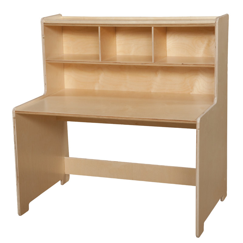 Wood Designs Writing Desk with Hutch Wayfair